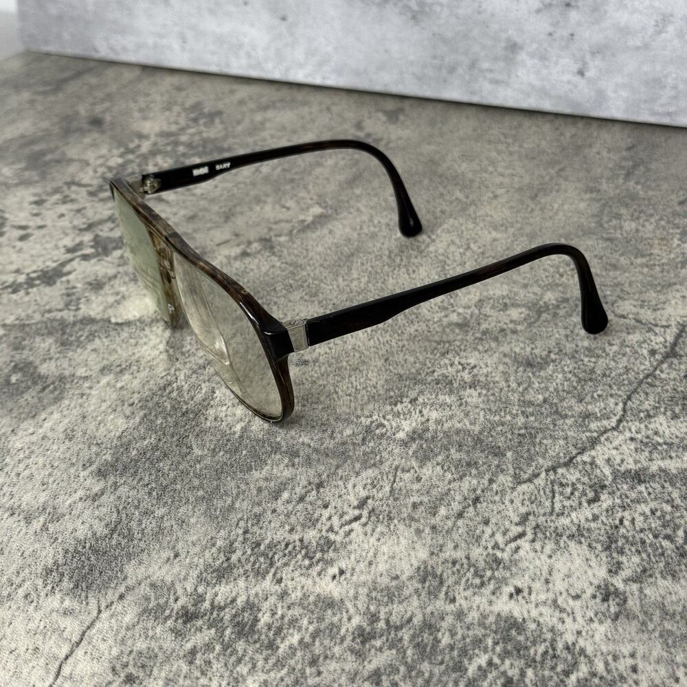 Vintage ROI Gary‎ Eyeglasses Brown Retro 70s 80s Aviator